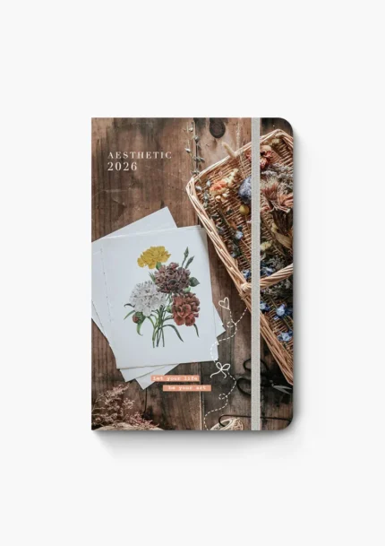 AESTHETIC ΕΒΔΟΜΑΔΙΑΙΟ ΗΜΕΡΟΛΟΓΙΟ 2026 ΚΑΛΑΘΙ 13Χ21