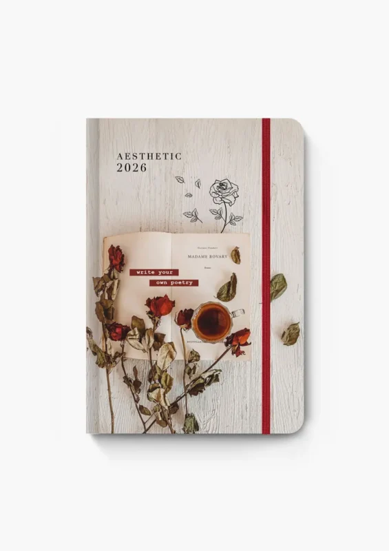 AESTHETIC ΗΜΕΡΗΣΙΟ ΗΜΕΡΟΛΟΓΙΟ 2026 ΒΙΒΛΙΟ 14Χ21