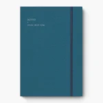 ΣΗΜΕΙΩΜΑΤΑΡΙΟ DOTTED ΜΕ ΙΝΤΙΓΚΟ ΜΠΛΕ ΕΞΩΦΥΛΛΟ