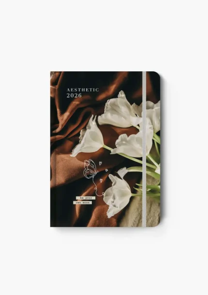 AESTHETIC ΗΜΕΡΗΣΙΟ ΗΜΕΡΟΛΟΓΙΟ 2026 ΠΕΤΑΛΟΥΔΑ 12Χ17