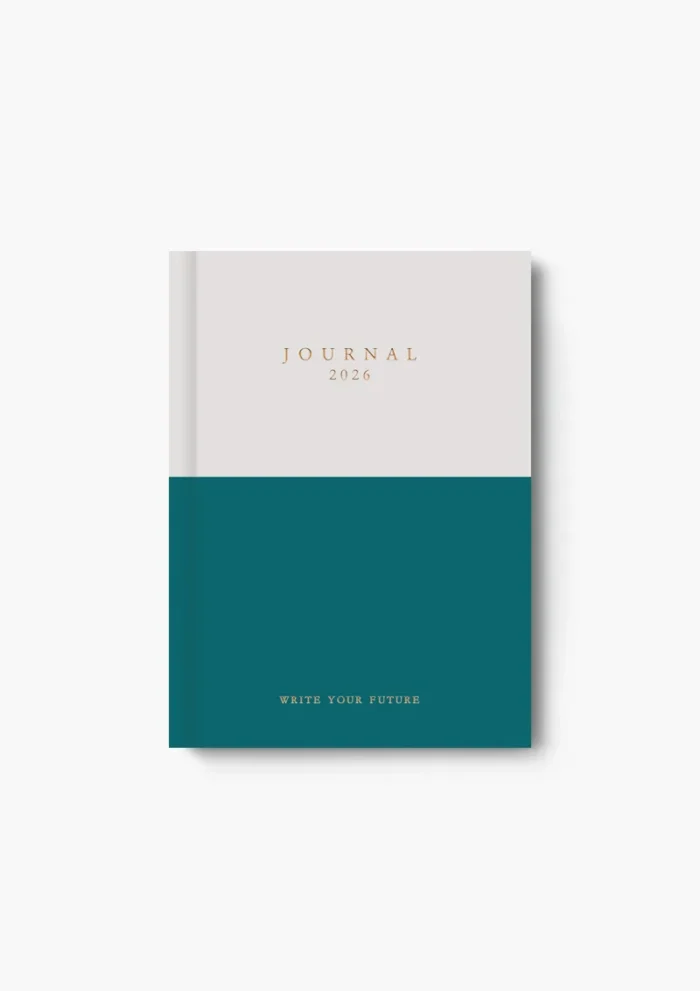 JOURNAL ΗΜΕΡΗΣΙΟ 2026 TEAL 12X17