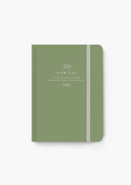 SLOW LIFE LIGHT GREEN ΗΜΕΡΗΣΙΟ 2026 12X17