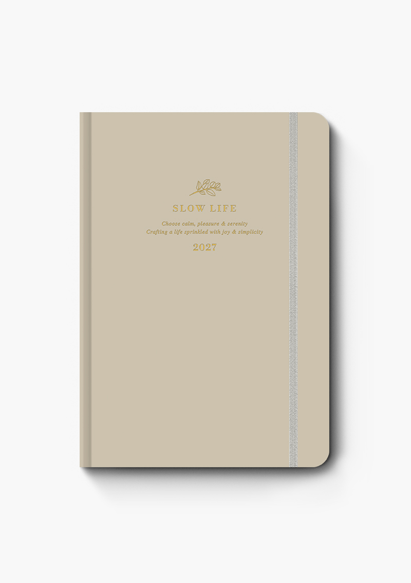 ΗΜΕΡΟΛΟΓΙΟ_2026_SLOW_LIFE_17x25_BEIGE SLOW LIFE ΗΜΕΡΗΣΙΟ ΗΜΕΡΟΛΟΓΙΟ 17x25 - Image 1