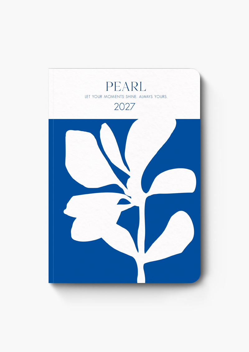 ΗΜΕΡΟΛΟΓΙΟ_2027_PEARL_17x25_MPLE FYLLA PEARL ΗΜΕΡΗΣΙΟ ΗΜΕΡΟΛΟΓΙΟ 17x25 - Image 1
